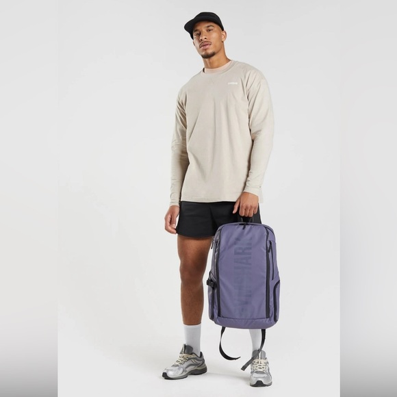 GYMSHARK Rest Day Sweats Long Sleeve T-Shirt - Picture 4 of 6